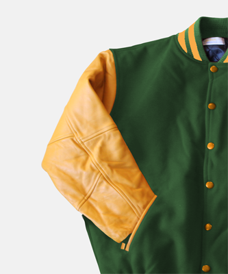 METCHA  Community Check: 6 fits with leather varsity jackets.